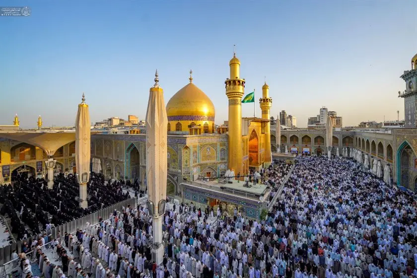 ون نجف کربلا — حرکت از حرم امیرالمومنین (ع)